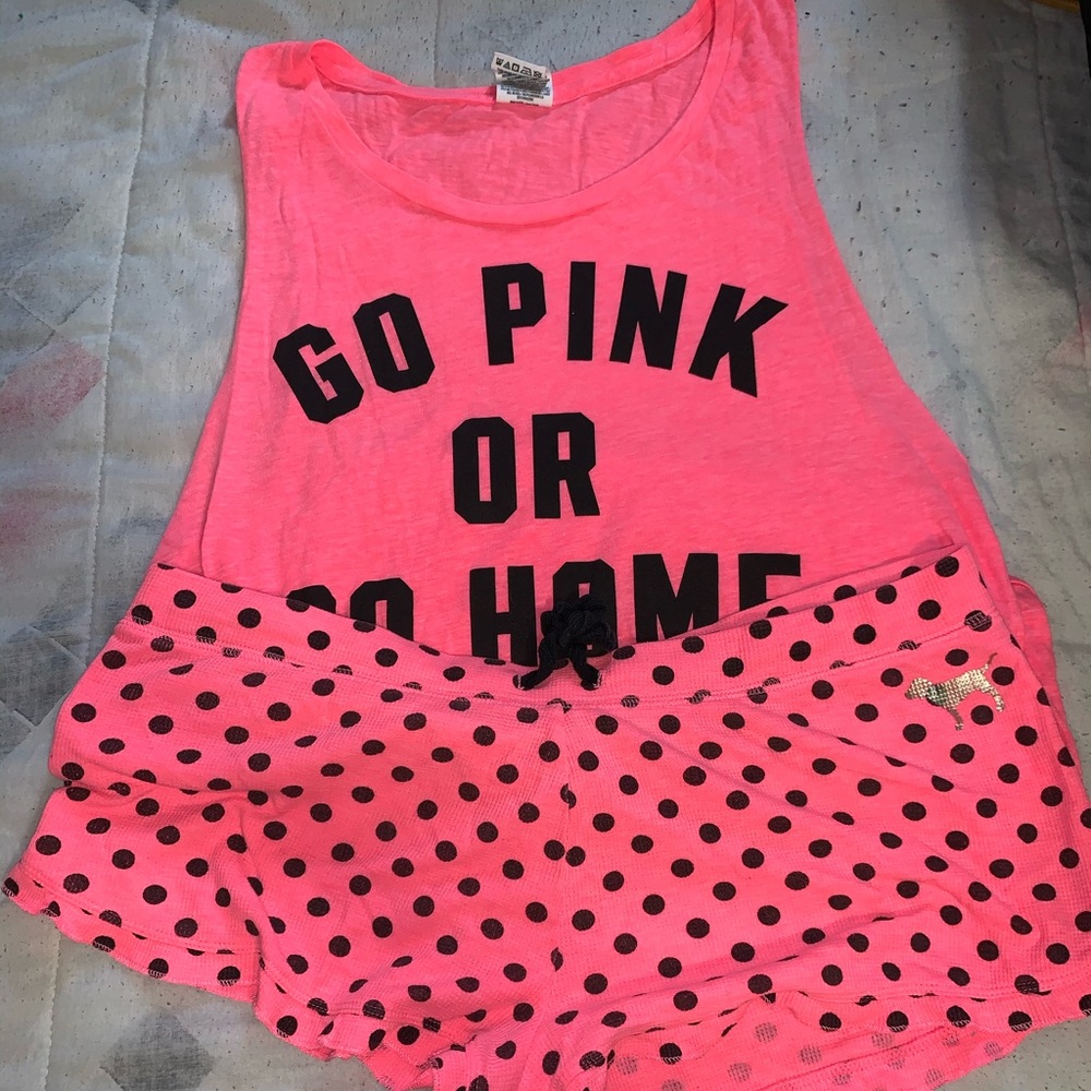 PINK pajama set